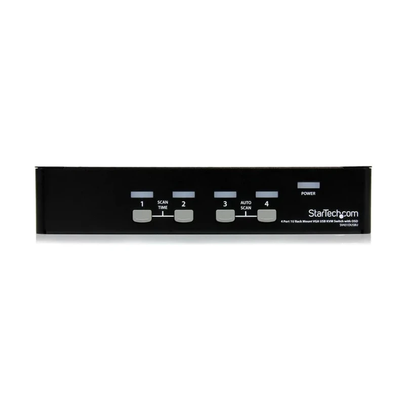 StarTech.com 4 Port 1 Display USB VGA KVM Switch 1920 x 1440 Pixel Maximum Resolution SV431DUSBU
