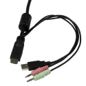 StarTech.com 2 Port 1 Display USB HDMI KVM Switch 3.5 mm Stereo Audio 1920 x 1200 Resolution SV211HDUA