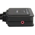 StarTech.com 2 Port 1 Display USB HDMI KVM Switch 3.5 mm Stereo Audio 1920 x 1200 Resolution SV211HDUA