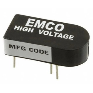 XP Power AH DC/DC Converter, 500V DC Output, 3mA Current, 12V DC Input, Through Hole Mount, 1.5W Power, Operating AH05N-12