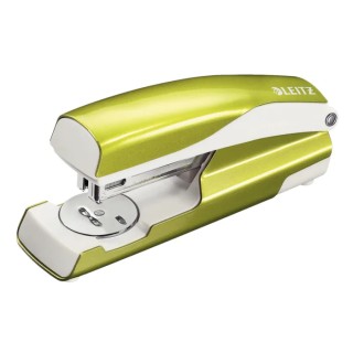 Leitz NeXXt Series WOW Metal Office Stapler, 30 Sheet Capacity, Compatible with 24/6 mm and 26/6 mm Power 5502-10-54