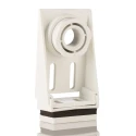 Flowline LM50 Series Mounting Accessory LM50, Mounting Adapter for EchoPulse Sensors, United States Origin