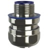 Flexicon Conduit Fitting 16 mm Nominal Size, M16 Thread, 316 Stainless Steel, Grey IP68 IP66 IP67 IP69 Rated LPC16-M16-C-FG