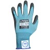 Polyco Healthline Dyflex Blue Polyurethane Work Gloves Size 10 Cut Resistant EN 388 DFA/10