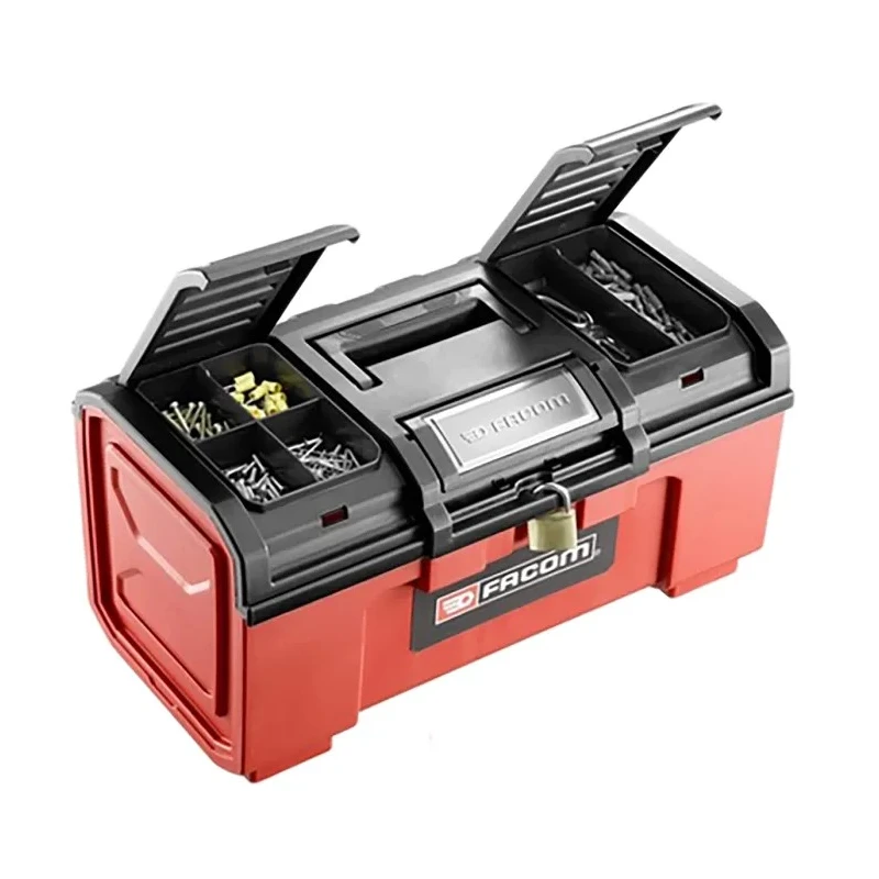 Facom 2 Drawer Plastic Tool Box 237 mm Height 271 mm Width 481 mm Length BP.C19NPB