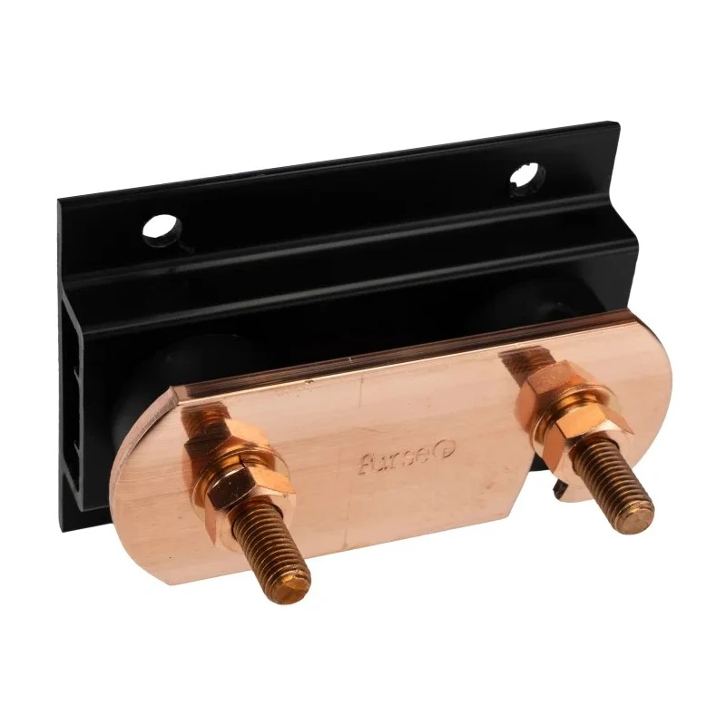 WJ Furse Copper Earth Bar L. 125 mm x W. 90 mm x H. 90 mm 2 Ways 7TCA083670R0600 LK205