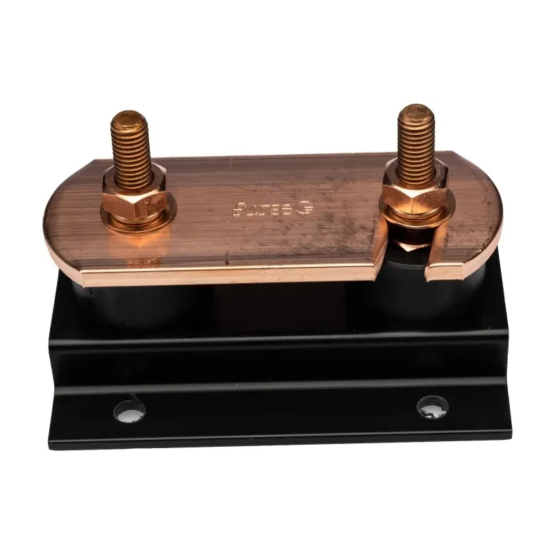 WJ Furse Copper Earth Bar L. 125 mm x W. 90 mm x H. 90 mm 2 Ways 7TCA083670R0600 LK205