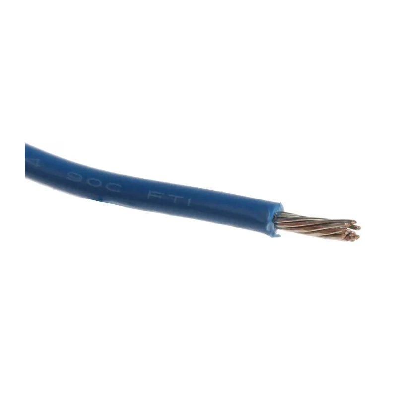 Alpha Wire Hookup Wire PVC Series Blue Hook Up Wire, 20 AWG, 10 x 0.25 mm Core Strands, 305 m Length, 300V, Flame 3053 BL001