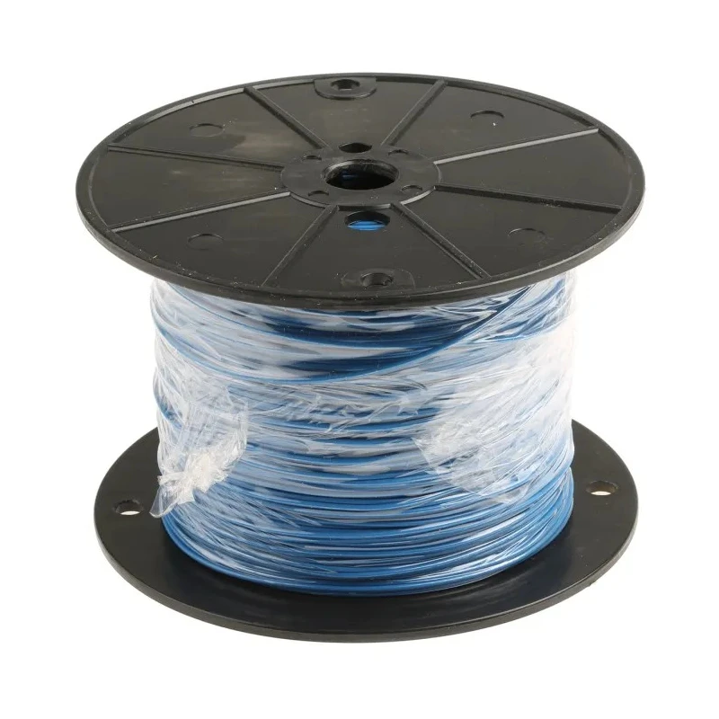 Alpha Wire Hookup Wire PVC Series Blue Hook Up Wire, 20 AWG, 10 x 0.25 mm Core Strands, 305 m Length, 300V, Flame 3053 BL001