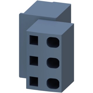 Siemens SIRIUS Terminal Block for use with 3-Phase Busbars Power Outlet 3RV2917-5D