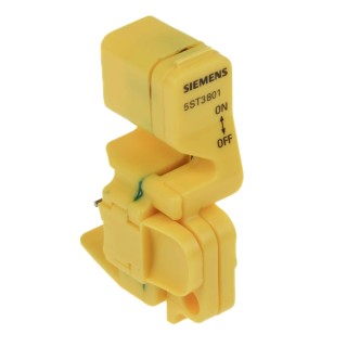 Siemens SENTRON Handle Locking Device for use with 5SP, 5SY, 5TE8 Miniature Circuit Breakers, Padlock with Maximum 3 5ST3801
