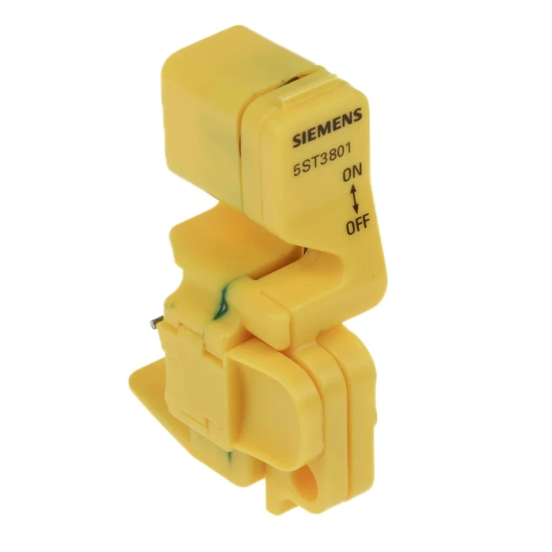 Siemens SENTRON Handle Locking Device for use with 5SP, 5SY, 5TE8 Miniature Circuit Breakers, Padlock with Maximum 3 5ST3801