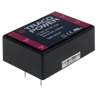 TRACOPOWER Switching Power Supply 24V DC 30W 1.25A PCB Mount TMG 30124