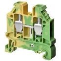 Omron XW5G Series DIN Rail Terminal Block Grey, 6mm² Cable CSA, 1-Level, Screw Termination XW5GS60111