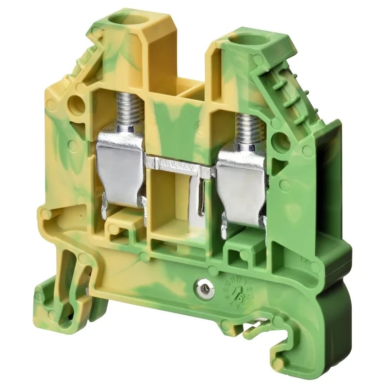 Omron XW5G Series DIN Rail Terminal Block Grey, 6mm² Cable CSA, 1-Level, Screw Termination XW5GS60111