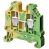 Omron XW5G Series DIN Rail Terminal Block Grey, 6mm² Cable CSA, 1-Level, Screw Termination XW5GS60111