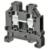 Omron XW5T Series DIN Rail Terminal Block Grey 1-Level Screw 6mm² XW5TS60111