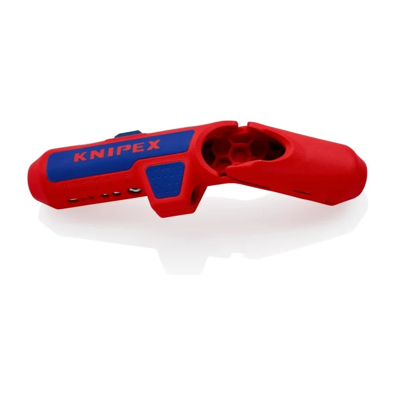 Knipex Ergostrip Universal Stripping Tool, Pistol Grip, Fibreglass Reinforced Plastic 135mm 16 95 01 SB