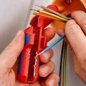 Knipex Ergostrip Universal Stripping Tool, Pistol Grip, Fibreglass Reinforced Plastic 135mm 16 95 01 SB