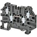 Omron XW5T Series DIN Rail Terminal Block Grey 4mm² 1-Level Screw XW5TS40221