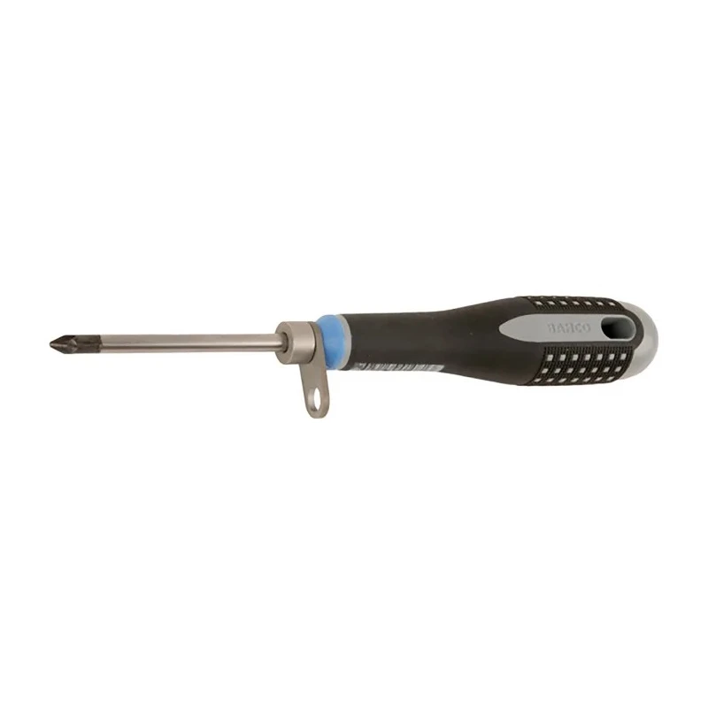 Bahco Pozidriv Screwdriver PZ2 Tip 100 mm Blade Chrome Blade Material Ergonomic Handle TAHBE-8820
