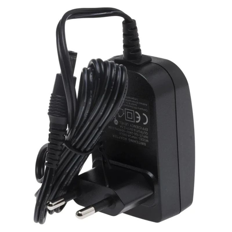 RS PRO 2.1 x 5.5 x 10 mm Centre Positive AC/DC Adapter Type C 24 W 9V DC Output 2.5 A 124-2204