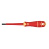 Bahco Insulated Standard Slotted Screwdriver 200 mm Blade VDE 1000V Approved Ergonomic Grip B196.120.200