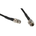 Siretta ASMA Series 5 m RF LLC100A Coaxial Cable 50 Ω Black, Terminated LLC100A