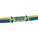 HellermannTyton Green Print Polyolefin Cable Labels 65 mm Width, 65 mm Length, 190 Per Pack 556-20065 TIPTAG11X65GN-PO-GN