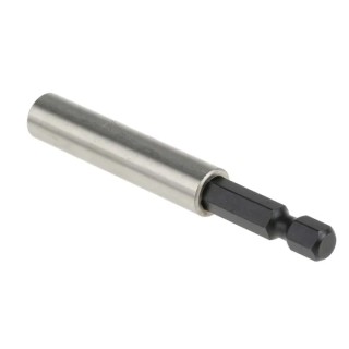 RS PRO 1/4 in Hexagon Hex Drive Hex Bit Holder 50mm Overall 125-0425