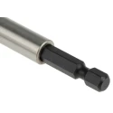 RS PRO 1/4 in Hexagon Hex Drive Hex Bit Holder 50mm Overall 125-0425