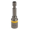 RS Pro Hex Socket Screwdriver Bit 6.35 mm Drive Size 8 mm Tip Magnetic Hex 50 mm Overall Length 125-0416
