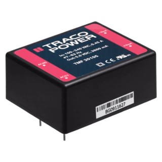 TRACOPOWER TMF 20105 Switching Power Supply 5V DC 18W PCB Mount 3.6A Output, -25°C to 70°C TMF 20105