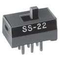 NKK Switches PCB Slide Switch DPDT Latching 100mA Phosphor Bronze SS22SDP4