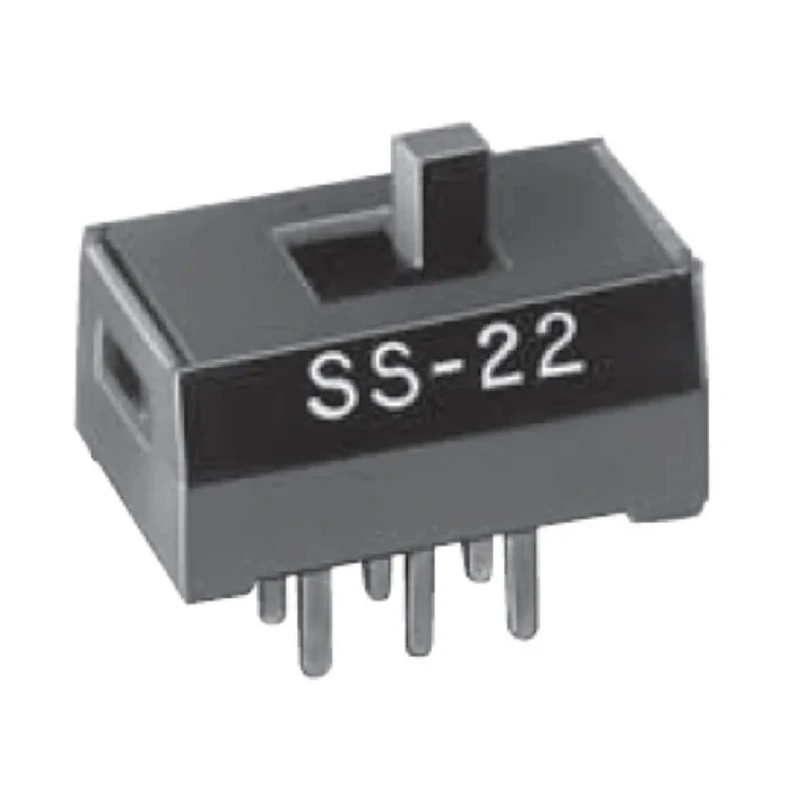 NKK Switches PCB Slide Switch DPDT Latching 100mA Phosphor Bronze SS22SDP4