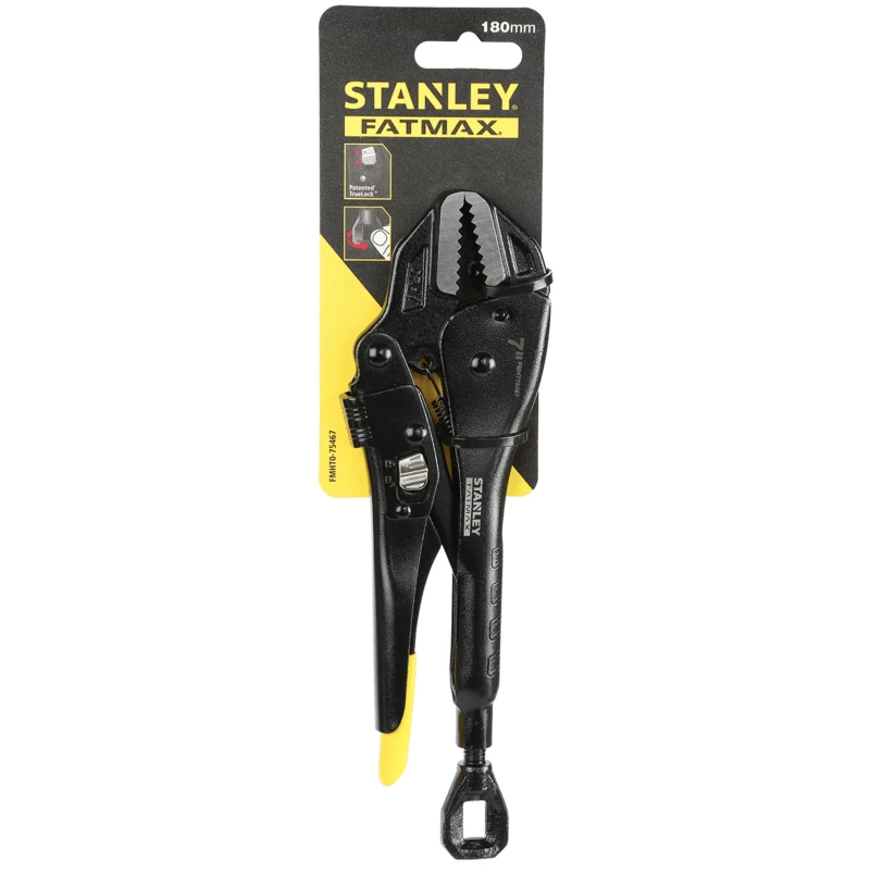 Stanley Locking Plier Straight 180mm Overall FMHT0-75467