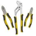 Stanley 3-Piece Combination Plier Set with Cutters and Water Pump Pliers STHT0-74471