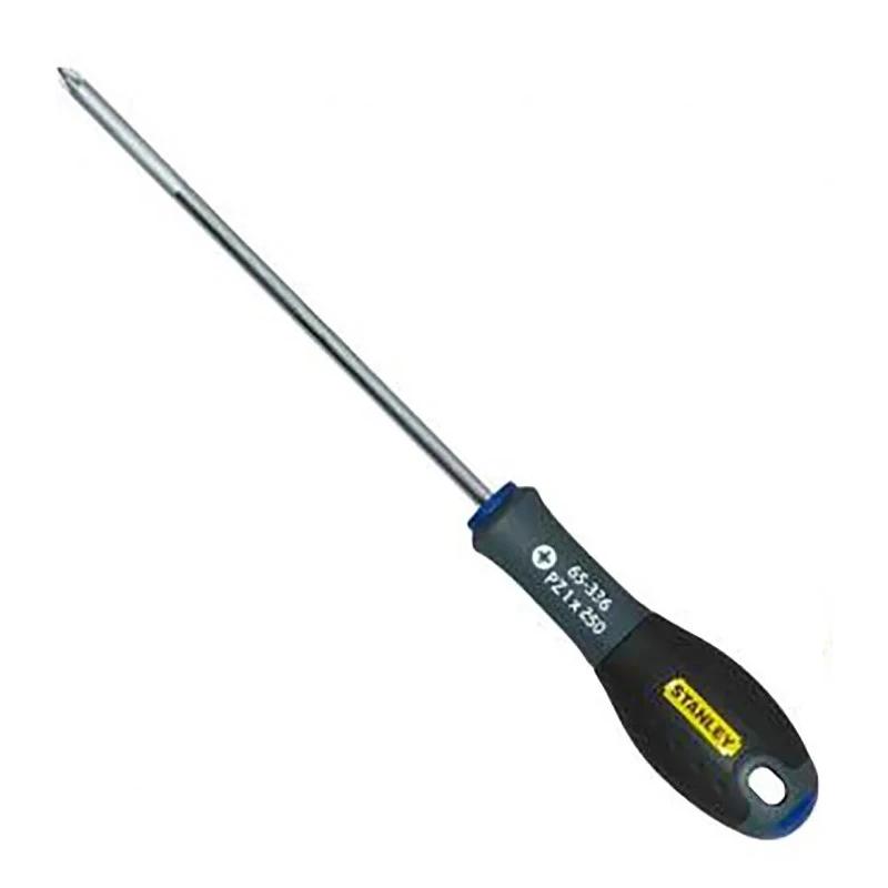 Stanley Pozidriv Screwdriver PZ1 Tip 250 mm Blade Steel Handle 0-65-336