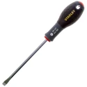 Stanley Standard Slotted Screwdriver with 150 mm Steel Blade Ergonomic Grip 0-65-137