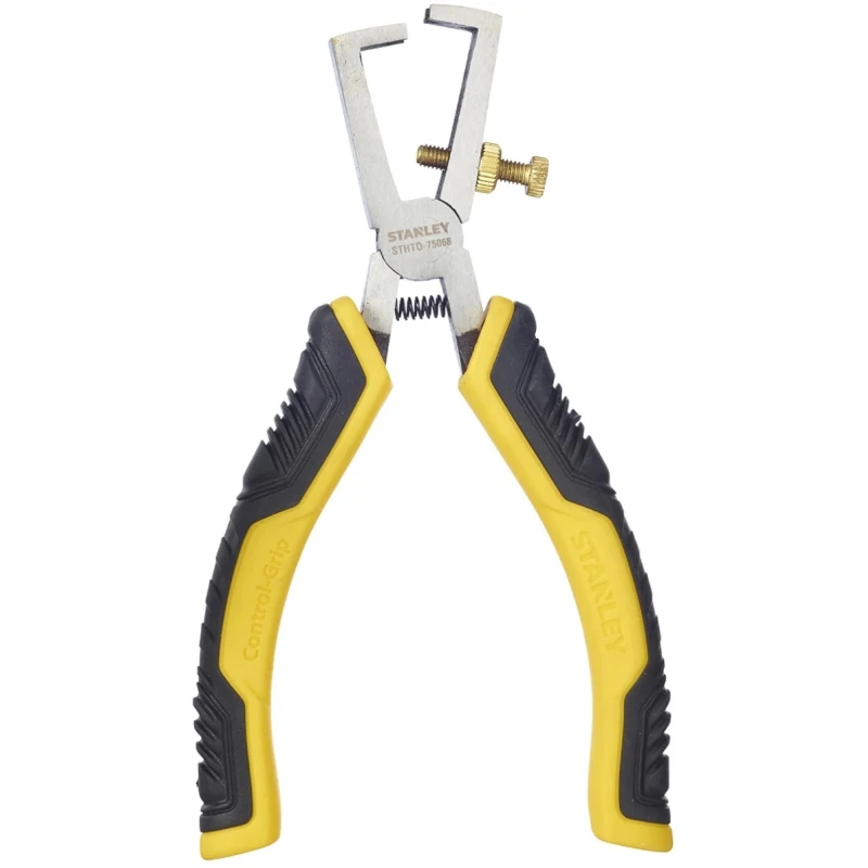 Stanley Wire Stripper, Ergonomic Bi-Material Handle, Black Oxide Finish, 5 mm Stripping Range, 150mm Length STHT0-75068