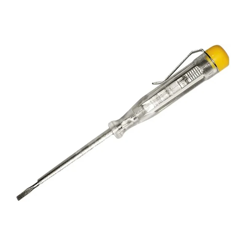 Stanley Mains Test Screwdriver FMHT0-64985 with Chrome Vanadium Steel Blade and Neon Indicator Lamp FMHT0-64985