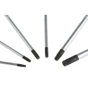 RS PRO 14-Piece Torx Key Set, Long Arm, Chrome Vanadium Molybdenum Steel, Matte Chrome Finish 125-3052