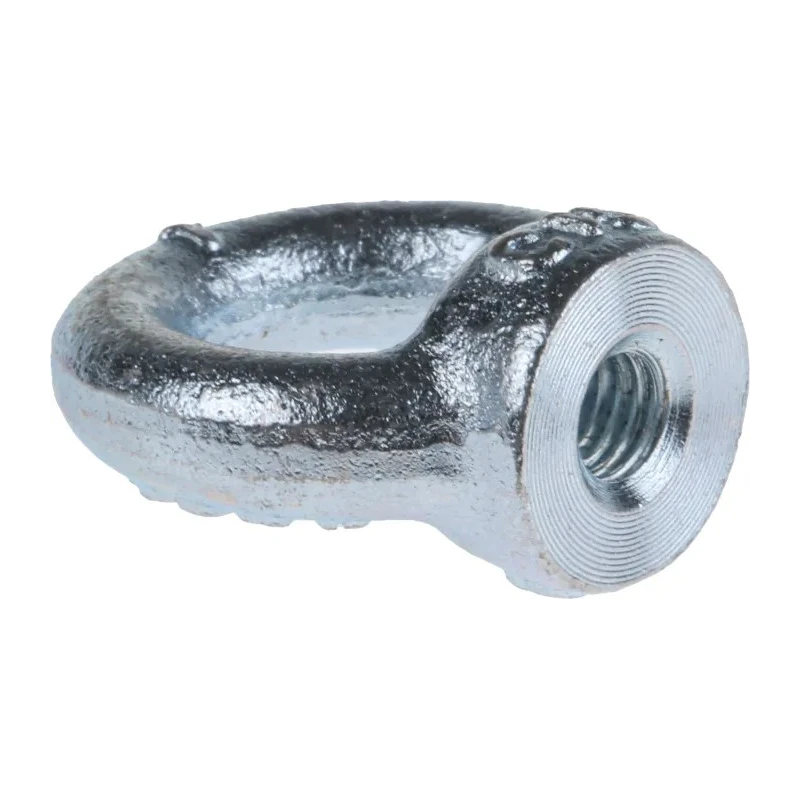 RS PRO Carbon Steel Zinc Plated Eye Nut M8 Thread 36 mm 0.14 t Load 124-4840