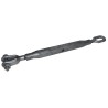 RS PRO Galvanised Hook, Jaw Rigging Screw, 12 mm Thread, Working Load Limit 0.7t, Open Length 478mm, Closed Length 124-4846