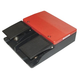 RS PRO Foot Switch Momentary SPCO Aluminium Alloy Die Cast 10A Contact Current 600 V AC 125-3713