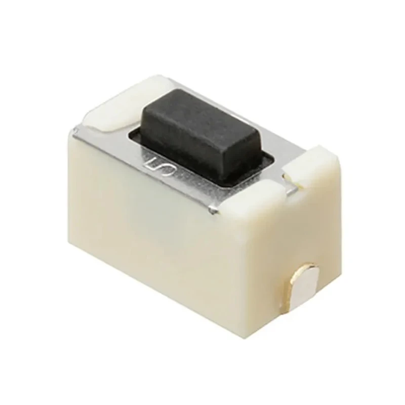 KNITTER-SWITCH IP67 Black Tactile Switch Push Plate, 3 mm Actuator Length, SPST 20mA 15 V dc, Surface Mount EVQ5PN05K