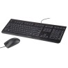 Cherry DC 2000 Wired Standard Keyboard & Mouse Set QWERTY US Layout USB Black JD-0800EU-2