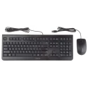 Cherry DC 2000 Wired Standard Keyboard & Mouse Set QWERTY US Layout USB Black JD-0800EU-2