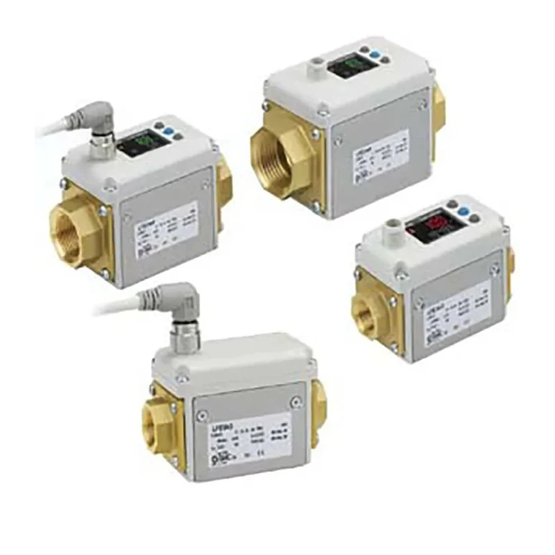 SMC LFE Series Digital Flow Controller, 200L/min Maximum Flow Rate, Analogue Output, 24V DC, Model LFE3D8F