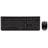 Cherry DC 2000 Wired Standard Keyboard & Mouse Set USB Connection QWERTY Layout Optical Mouse 1200 dpi JD-0800DE-2